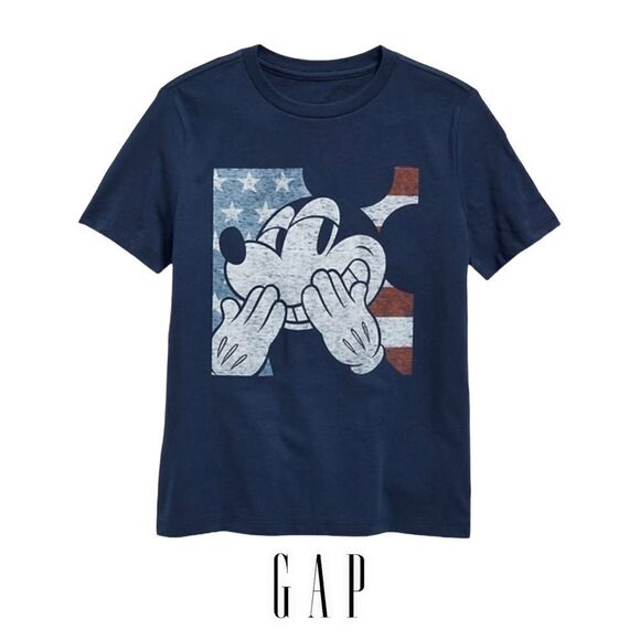 GAP Kids | Navy Blue | DISNEY MICKEY MOUSE T-SHIRT - Picture 1 of 4
